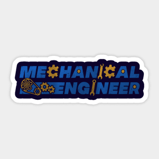 mechanical engineer Sticker